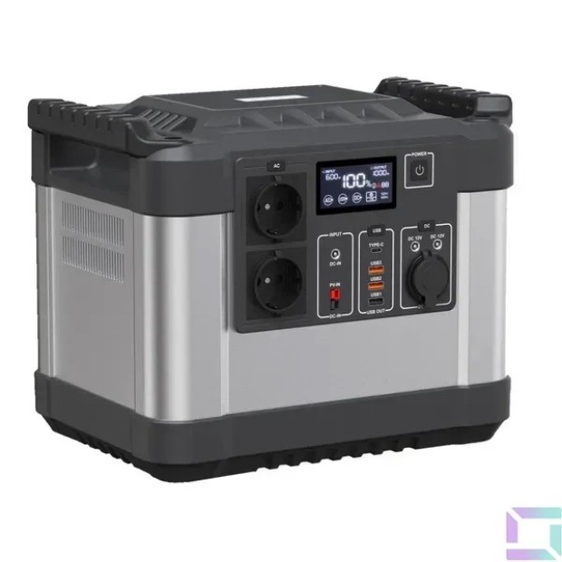 Портативная зарядная станция Power Station LiPower G1000L-S, 1000W, 1008Wh, LiFePO4 (EU plug)