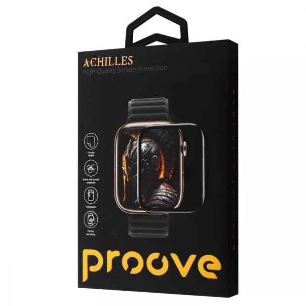 Захисне скло Achilles Apple Watch 10 46mm (Чорний)