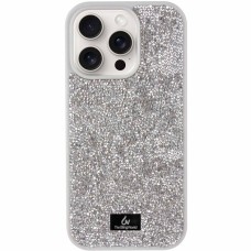 Чехол Bling World Rock Diamond iPhone 14 Pro Max (Silver)