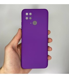 Силіконовий чохол Original Xiaomi Redmi 10C (ShutCam) (Бузковий)