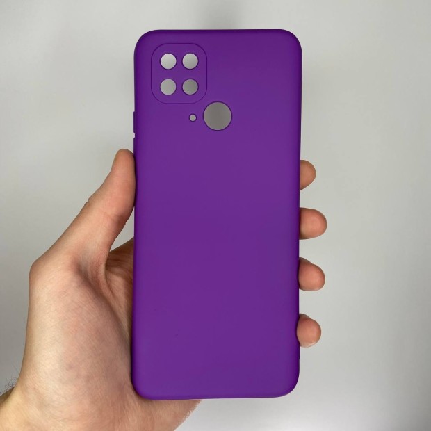 Силіконовий чохол Original Xiaomi Redmi 10C (ShutCam) (Бузковий)