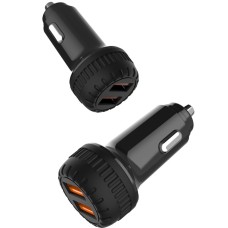 АЗУ-адаптер Moxom MX-VC02 2USB 2.4A + Lightning-кабель (Чёрный)