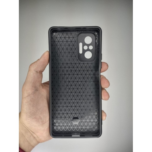 Чохол-книжка Ring Serge Armor Case для Xiaomi Redmi Note 10 Pro  /  Note 10 Pro Max (з функцією ShutCam) (Чорний)