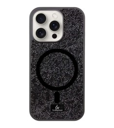 Чохол Bling World Rock Diamond MagSafe iPhone 16 Pro (Чорний) Чохол Bling World Rock Diamond MagSafe iPhone 16 Pro (Чорний)