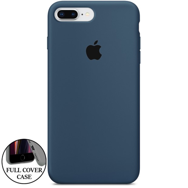Силикон Original Round Case Apple iPhone 7 Plus / 8 Plus (09) Midnight Blue Силикон Original Round Case Apple iPhone 7 Plus / 8 Plus (09) Midnight Blue