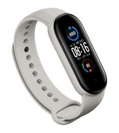 Ремінець для розумного годинника універсальний 22мм Original Design (Світло-сіри..