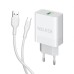 Walker WH-35 3A 18W (1USB) Adapter (White)