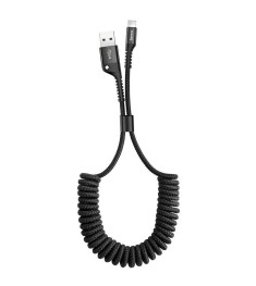 USB-кабель Baseus Eye Spring 2.0A (1m) (Type-C) (Чёрный) CATSR-01 USB-кабель Baseus Eye Spring 2.0A (1m) (Type-C) (Чёрный) CATSR-01