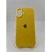 Силіконовий чохол Original Round Case для Apple iPhone 16 Plus (13) Жовтий