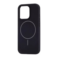 Силіконовий Original Round Case з MagSafe для Apple iPhone 16 Pro (07) Black