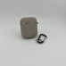 Чохол для навушників Full Silicone Case with Microfiber Apple AirPods (16) Stone