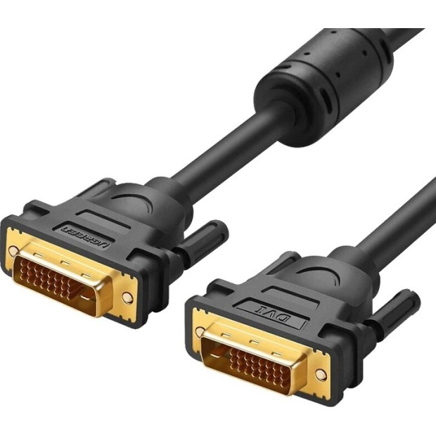 Кабель UGREEN DV101 DVI M-DVI M (24+1) (2м) (Чорний) (11604)