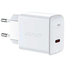 Acefast A21 30W PD QC Type-C 3A Power Adapter (White)
