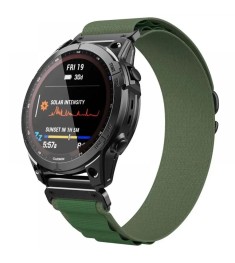 Ремінець Looped Series Garmin 22 мм (оливковий)