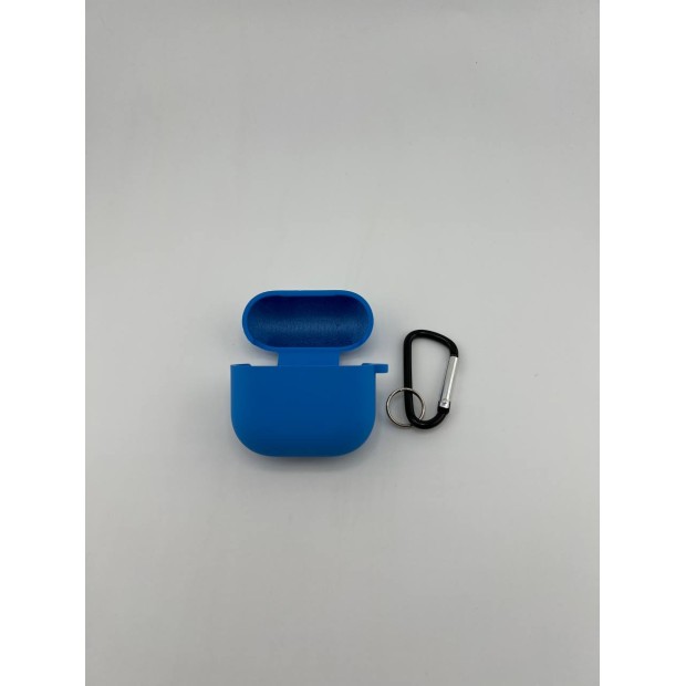 Чохол для навушників Full Silicone Case with Microfiber Apple AirPods 4 (12) Royal Blue Чохол для навушників Full Silicone Case with Microfiber Apple AirPods 4 (12) Royal Blue