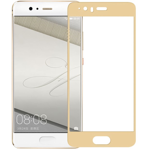 Защитное стекло 3D Huawei P10 Lite Gold