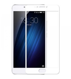 Защитное стекло 3D Meizu M5 White
