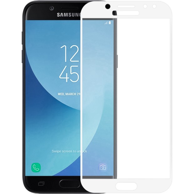 Защитное стекло 5D Standard Samsung Galaxy J3 (2017) J330 White