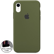 Силікон Original Round Case Apple iPhone XR (46) Deep Green