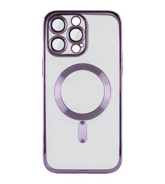 Чохол UMKU Shining with MagSafe для Apple iPhone 16 Plus (Аметист)