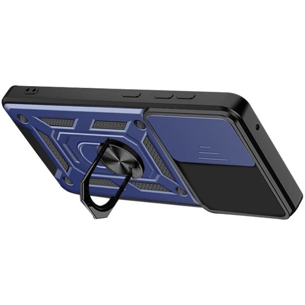 Чохол-накладка Ring Serge Armor Case для Samsung Galaxy A34 5G (ShutCam) (Синій)
