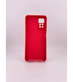 Силикон Original Xiaomi Redmi Note 12 Pro 4G (ShutCam) (Тёмно-красный)