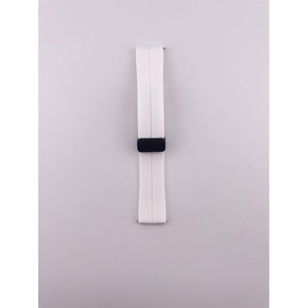 Ремешок для смарт-часов универсальный Magnetic Clip 22мм (Белый) Ремешок для смарт-часов универсальный Magnetic Clip 22мм (Белый)