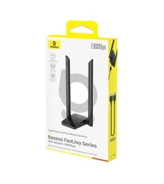 USB-адаптер Wi-Fi Baseus FastJoy 1300Mbps (Чорний) B01317600111-05