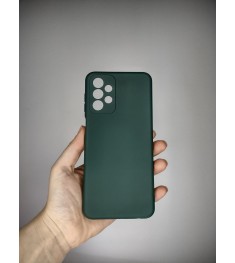 Силіконовий Original 360 Чохол Samsung Galaxy A23 (ShutCam) (Темно-зелений)