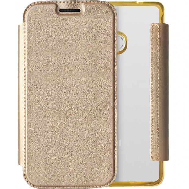 Чохол-книжка Flip Cover Shine Xiaomi Mi4s (Золотий)