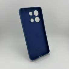 Силикон Original Xiaomi Redmi Note 13 4G (ShutCam) (Тёмно-синий)