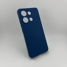Силіконовий чохол Original Xiaomi Redmi Note 13 4G (ShutCam) (Темно-синій)