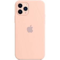 Силіконовий оригінальний чохол RoundCam для Apple iPhone 11 Pro Max (08) Рожевий пісок