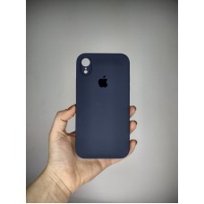 Оригінальний силіконовий чохол Square RoundCam для Apple iPhone XR (09) в кольорі Midnight Blue.
