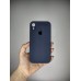 Оригінальний силіконовий чохол Square RoundCam для Apple iPhone XR (09) в кольорі Midnight Blue.