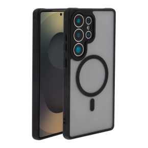 Чехол Totu Gingle Series Magsafe Samsung Galaxy S26 Ultra (Чёрный)