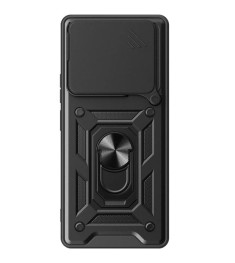 Бронь-чехол Ring Serge Armor Case Xiaomi Poco F8 Pro (ShutCam) (Чёрный)