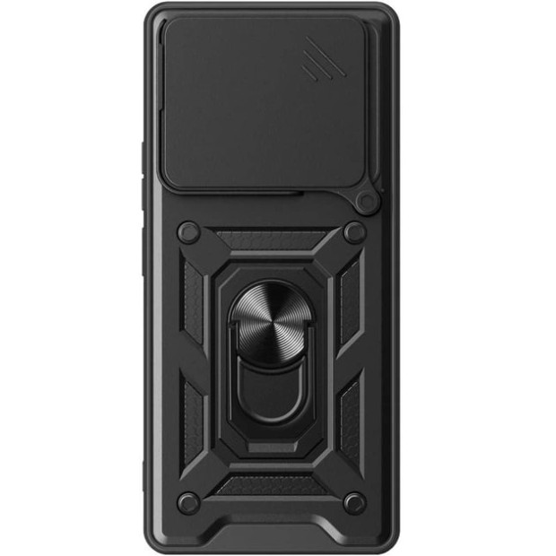 Бронь-чехол Ring Serge Armor Case Xiaomi Poco F8 Pro (ShutCam) (Чёрный)