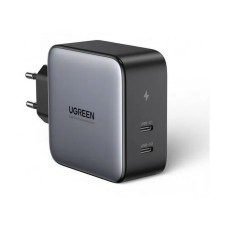 СЗУ-адаптер UGREEN CD254 100W GaN (2Type-C) (Black)