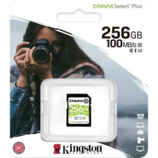 Карта памяти Kingston Canvas Select Plus SDXC 256Gb (UHS-1 U1) (Class 10 V10)