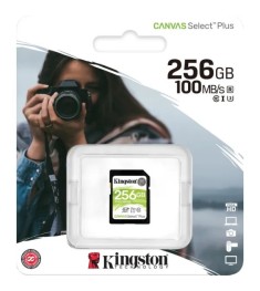 Карта пам'яті Kingston Canvas Select Plus SDXC 256 ГБ (UHS-1 U1) (Class 10 V10)