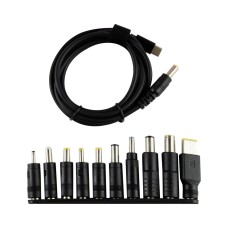 Кабель питания для ноутбука с набором переходников 65W (Type-C - DC 10in1), Харьков, Киев, Украинга