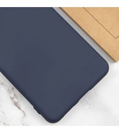 Силикон Original Realme C65 (ShutCam) (Тёмно-синий)