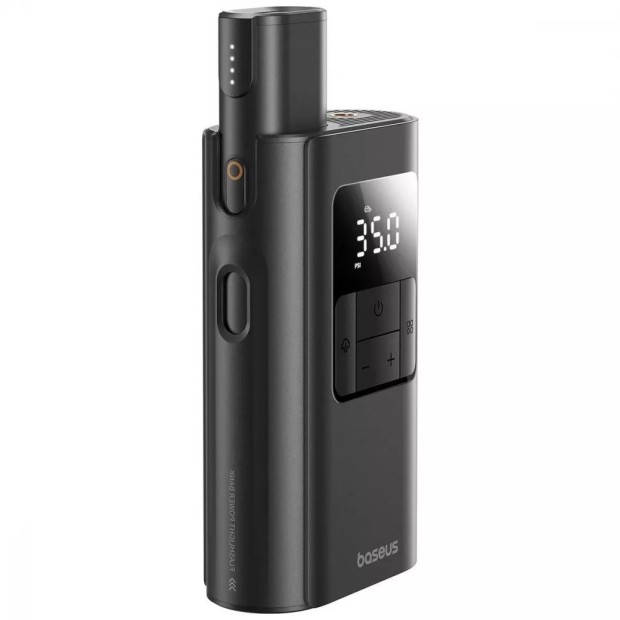 Автомобильный насос Baseus PrimeTrip VA1 2-in-1 (Black) C11169001121-00 Автомобильный насос Baseus PrimeTrip VA1 2-in-1 (Black) C11169001121-00