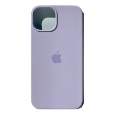 Силіконовий оригінальний чохол круглої форми для Apple iPhone 12 Pro Max (71) Світлий Гліциній