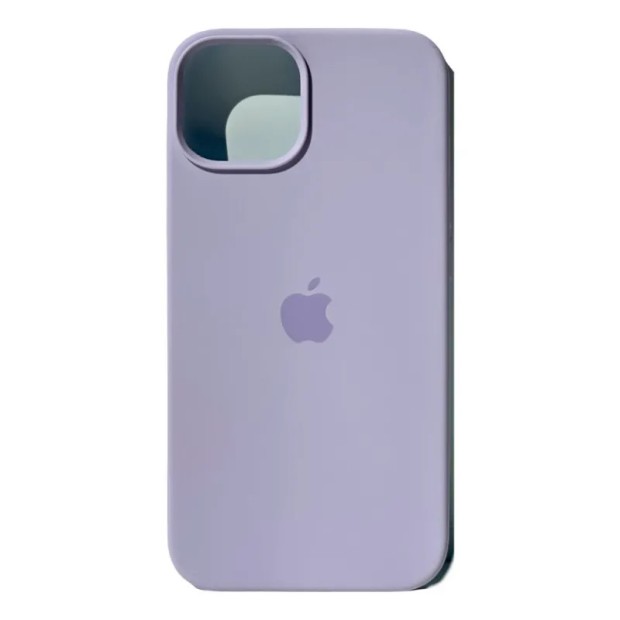 Силіконовий оригінальний чохол круглої форми для Apple iPhone 12 Pro Max (71) Світлий Гліциній