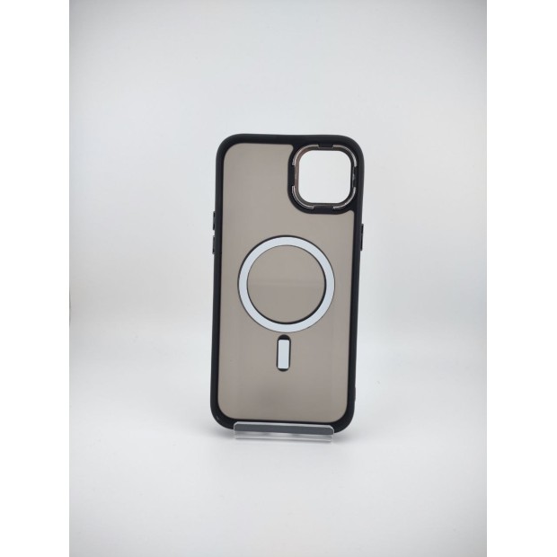 Накладка Totu Space Magsafe для Apple iPhone 15 Plus (Чорна)