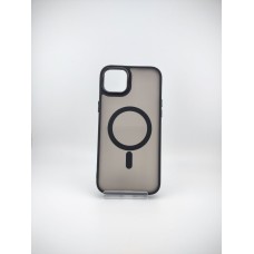 Накладка Totu Space Magsafe Apple iPhone 15 Plus (Чёрный)