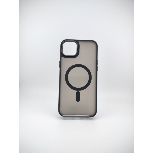 Накладка Totu Space Magsafe для Apple iPhone 15 Plus (Чорна)