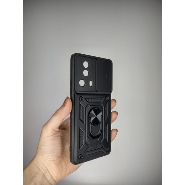 Чохол-броня Ring Serge Armor Case для Xiaomi 13 Lite (ShutCam) (Чорний)